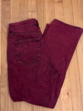 Gap High-Rise Jeans - Burgundy - 31”